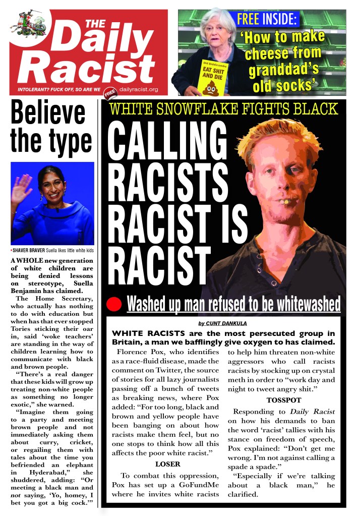 White Snowflakes Fight Black